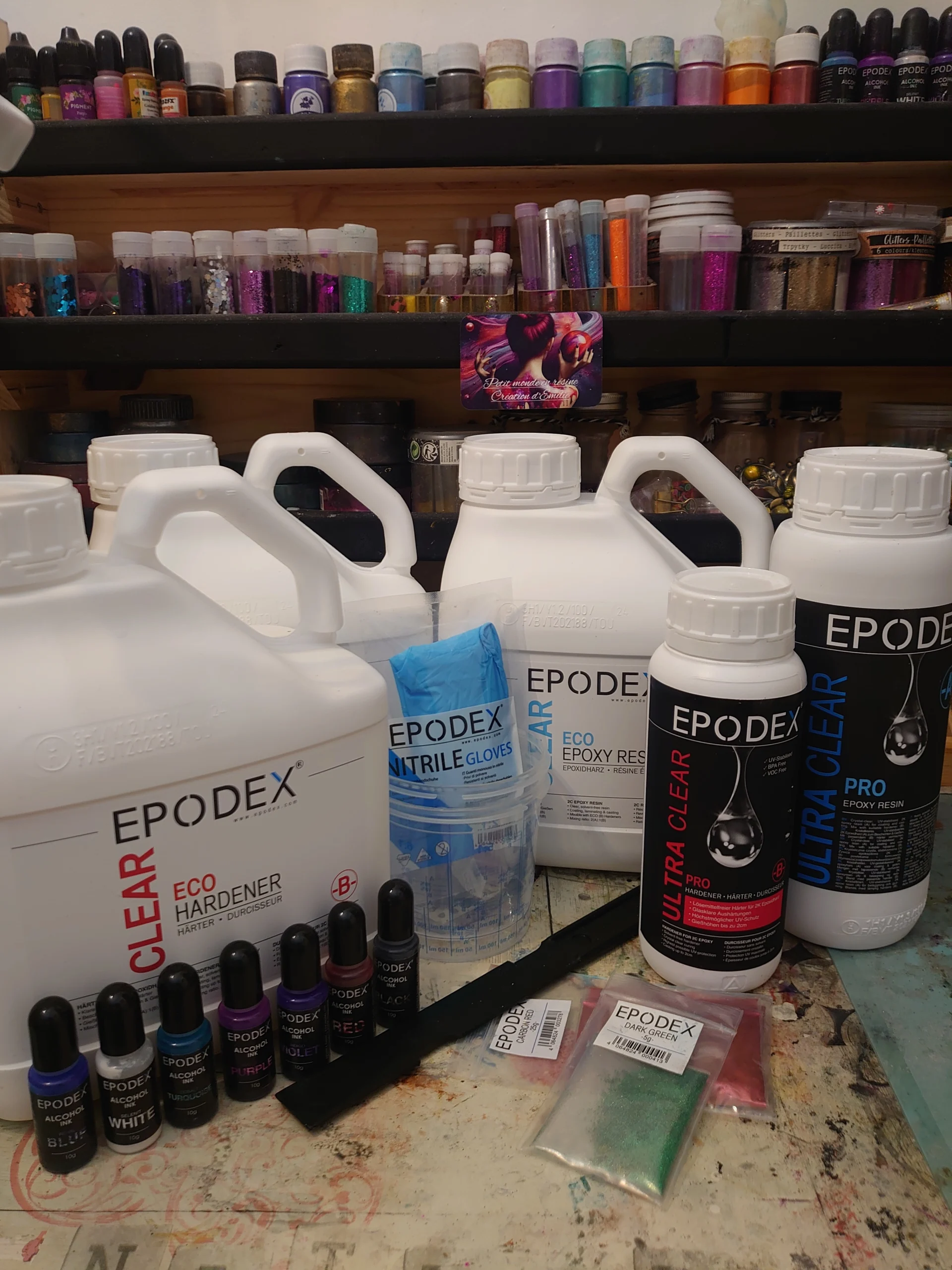 Résine epoxy Epodex (5) Résine epoxy Epodex (5)