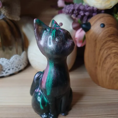 Chat résine Petit monde en résine (20)