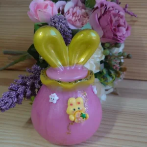 Boîte à Bijoux Lapin en Résine